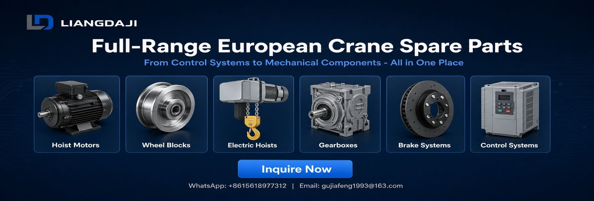 Full-Range Crane Components